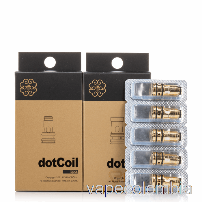 Vape Desechable Dotmod Dotcoils 0.15ohm Dotaio V2 Bobinas (base Plana)